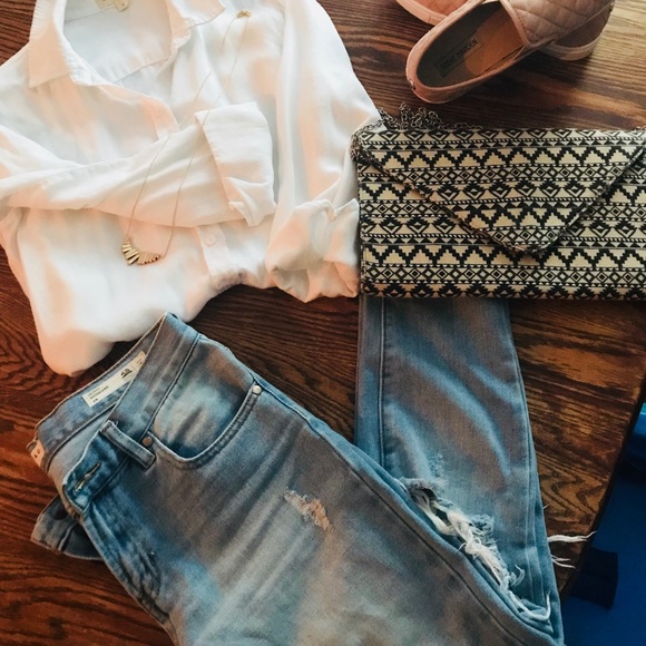 Handbags - Aztec print hand bag/ over the shoulder bag.